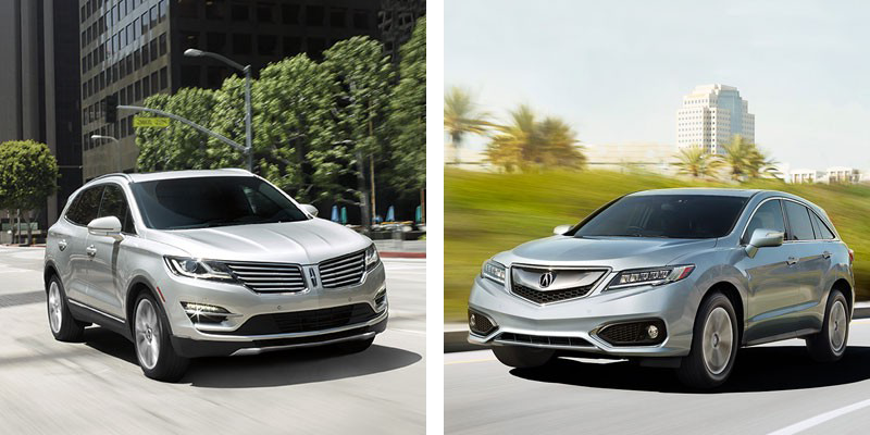 Lincoln MKC vs Acura RDX