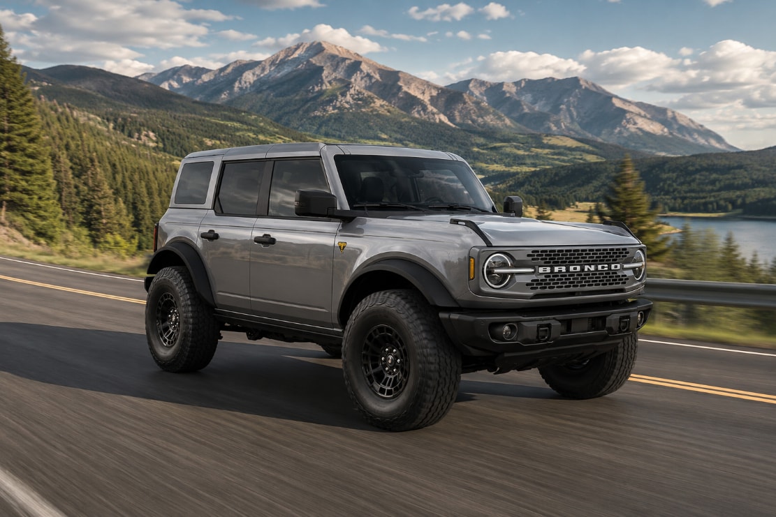 Ford Bronco Adventure Through Mountain Roads