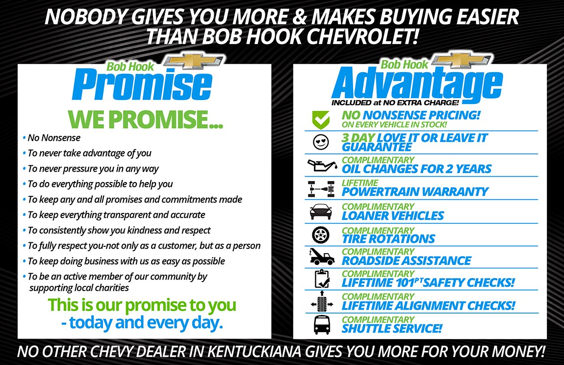Bob Hook Promise and Bob Hook Advantage