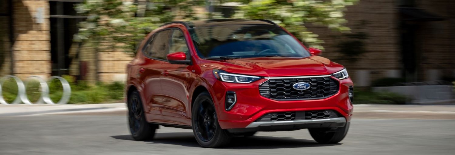 New Ford SUV Lineup 2023 new Ford SUV on city street