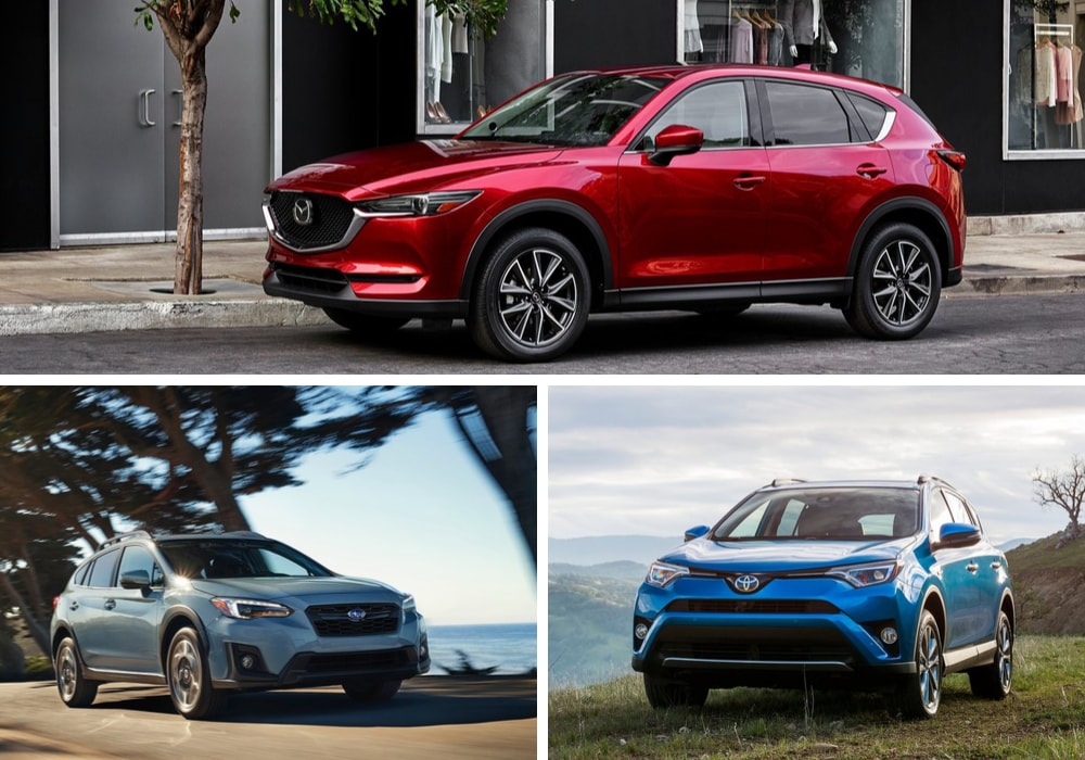 Best Small Used SUVs in Colorado Springs.png Toyota RAV4 Mazda CX-5 and Subaru Crosstrek continue to be some of the best small suvs to buy