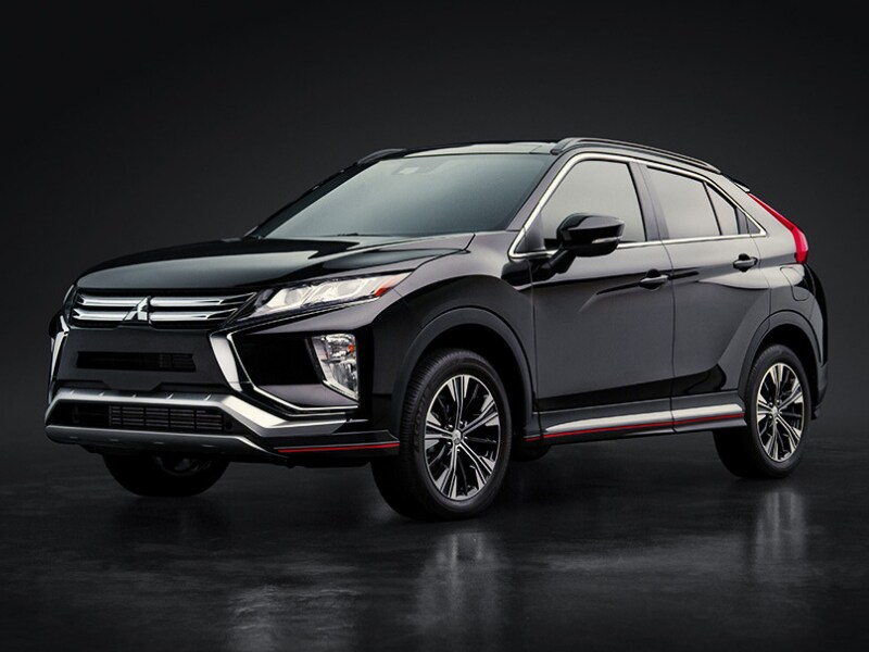 2020 Mitsubishi Eclipse Cross black color red trims