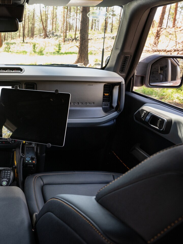 Ford Bronco interior