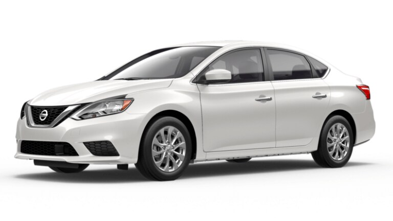 2019 Nissan Sentra SV in White