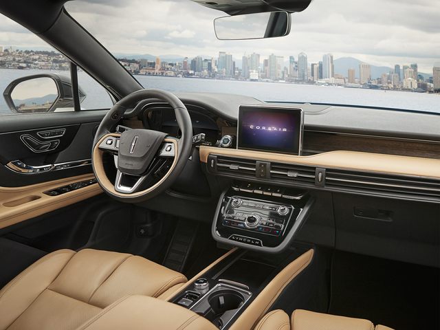 New Lincoln Corsair Interior Dash