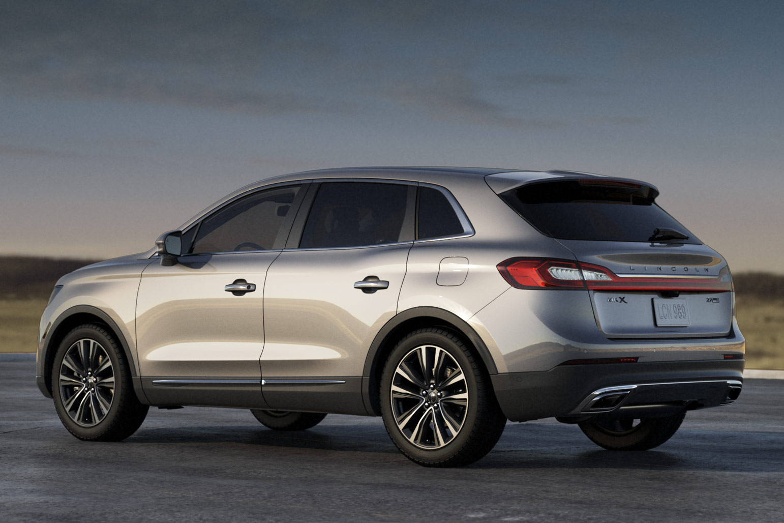 2016 Lincoln MKX back view
