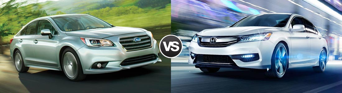 2017 Subaru Legacy vs 2017 Honda Accord