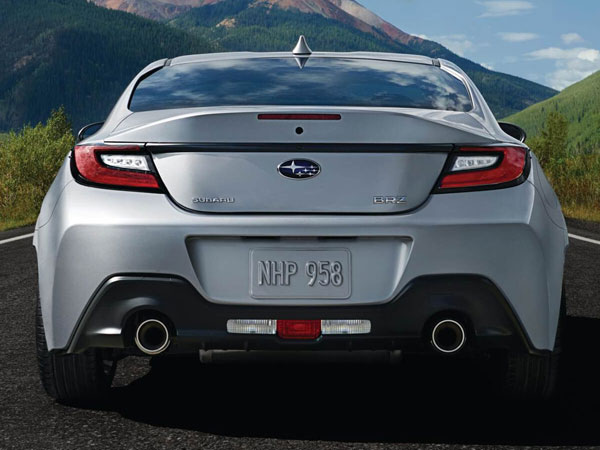 2022 Subaru BRZ Rear Angle