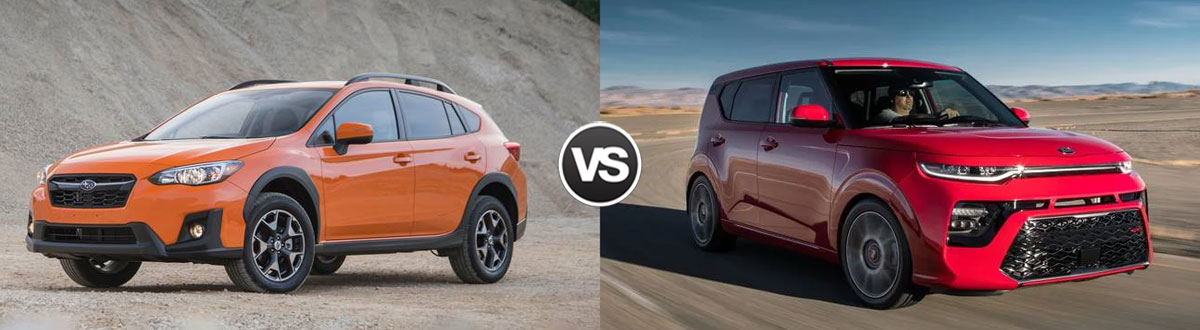 2020 Subaru Crosstrek vs 2020 Kia Soul