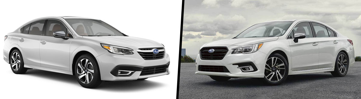 2020 Subaru Legacy vs 2019 Subaru Legacy