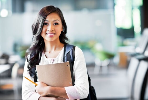 Female college student