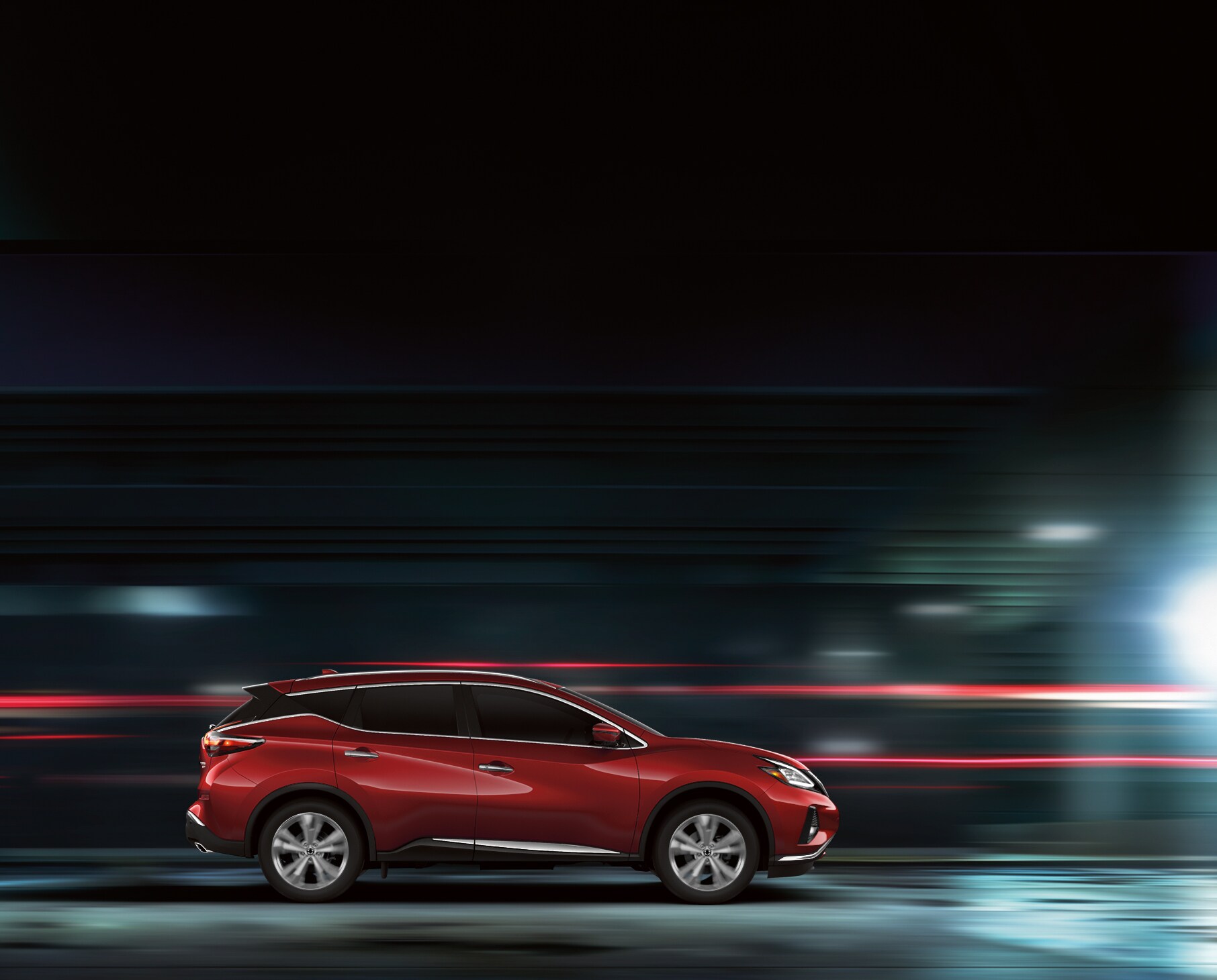 Boch Nissan is a Car Dealership near Norfolk, MA | 2020 Nissan Murano driving fast