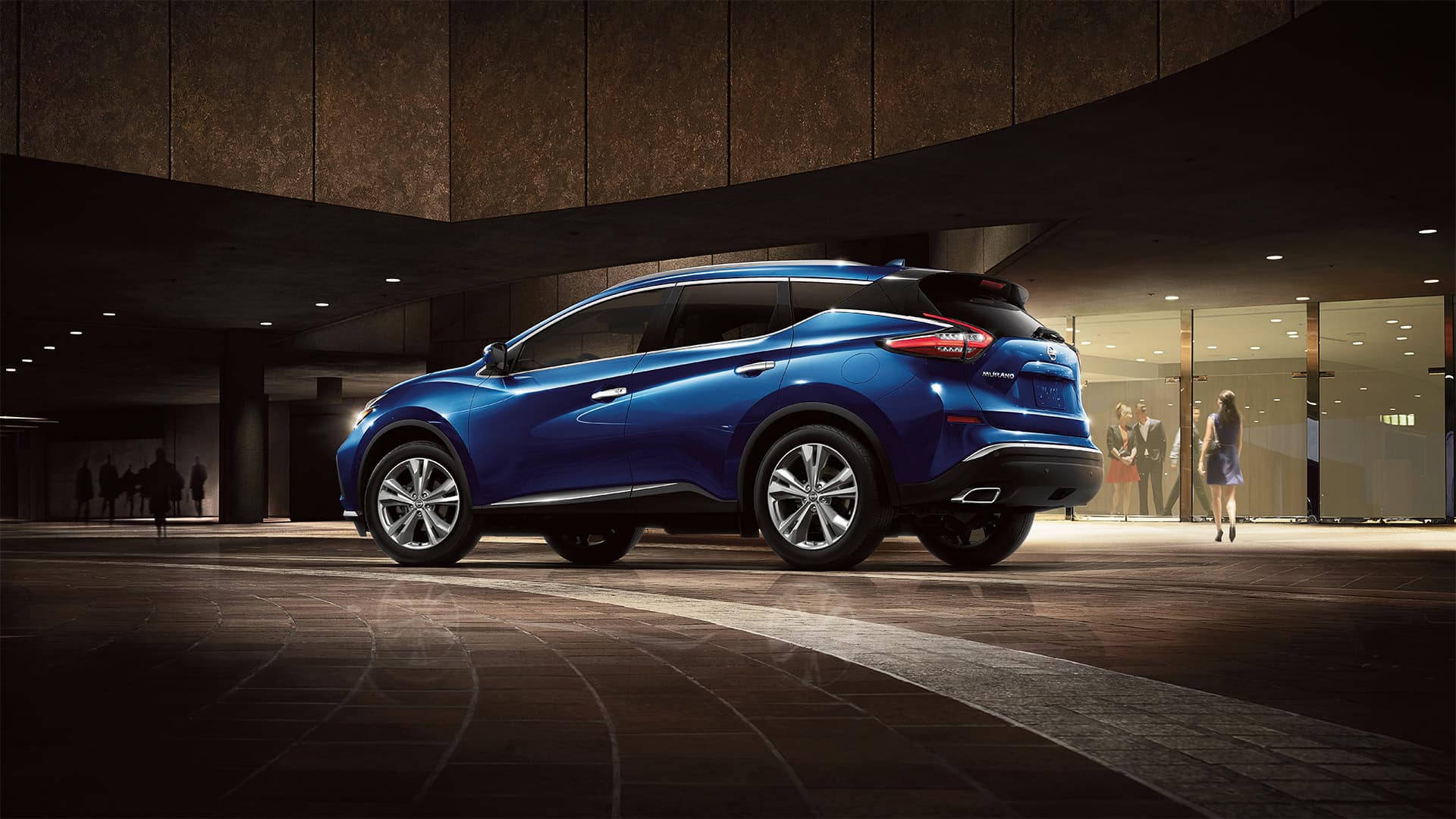 Boch Nissan South is a Family Owned Dealership near Foxborough, MA | 2020 Nissan Murano inside modern building