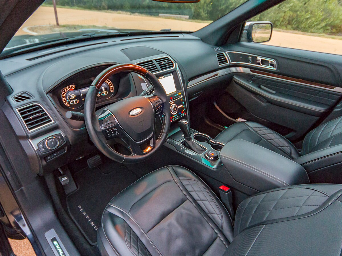 Ford Explorer Platinum Interior