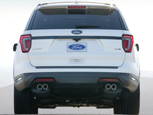 2018 Explorer Rear