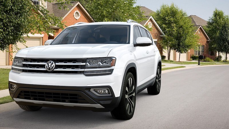 2020 volkswagen atlas white exterior design