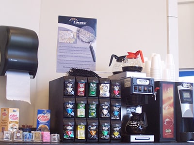 fresh brewed coffee and snacks available at Boise Volkswagen fresh brewed coffee and snacks available at Boise Volkswagen