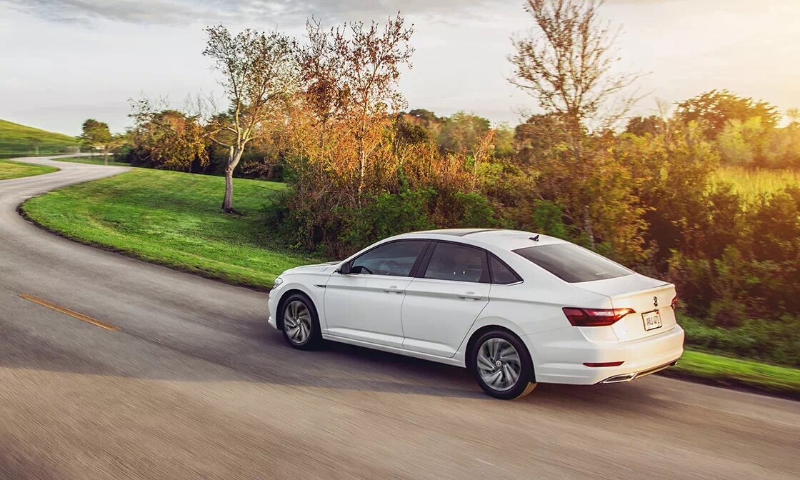 2021 Volkswagen Jetta with turbocharged performance