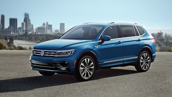 2020 Volkswagen Tiguan blue exterior