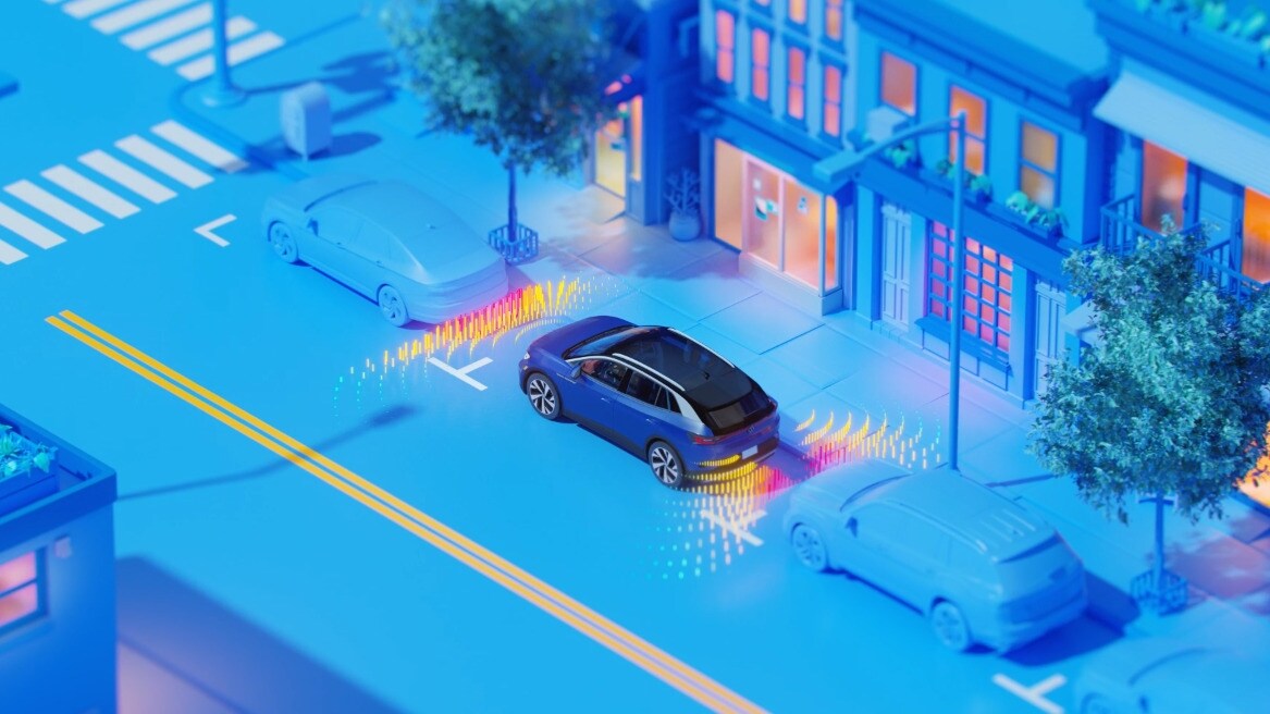 2023 VW Arteon rear traffic alert