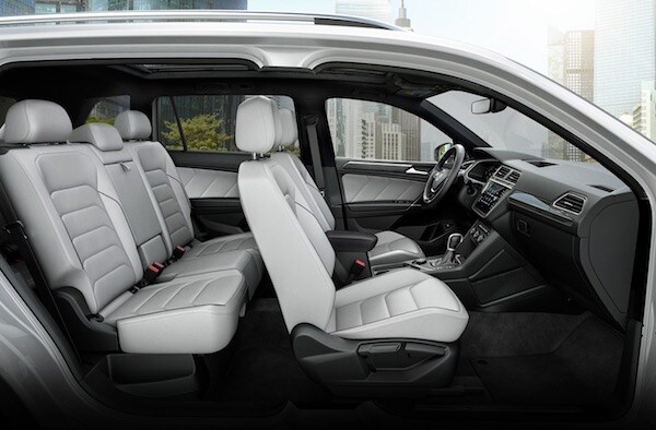 2020 Volkswagen Tiguan available Vienna leather seating surfaces