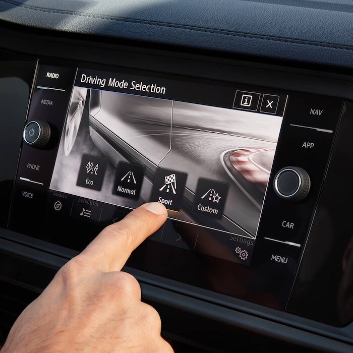 2020 volkswagen jetta driving mode selection