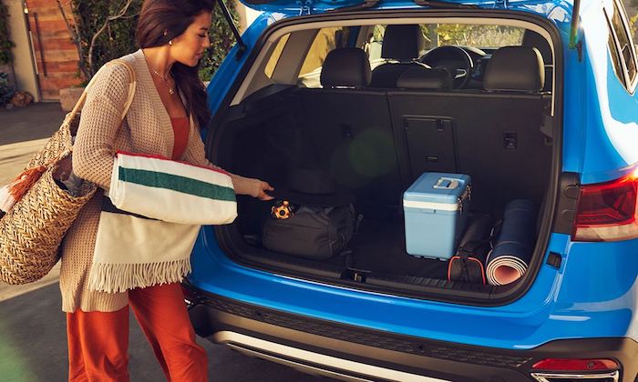 2022 Volkswagen Taos available 12v power outlet and 65.9 cu ft of cargo