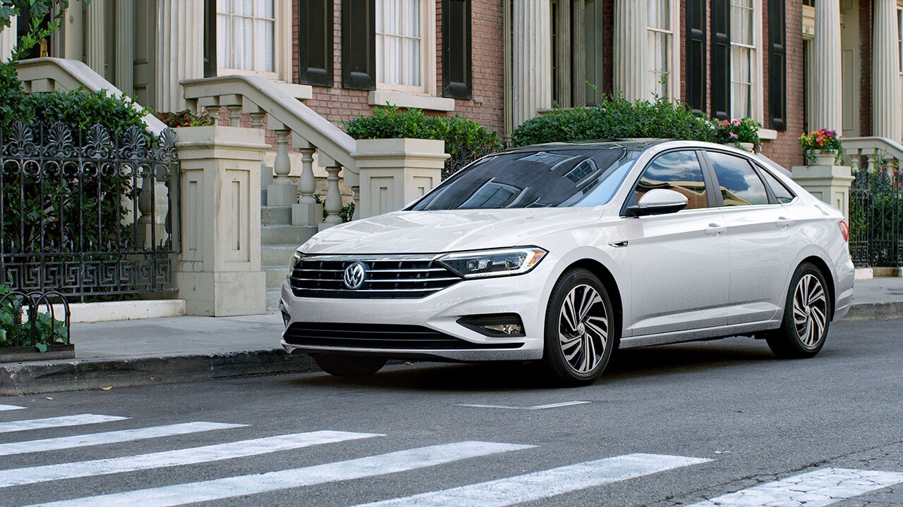 2020 volkswagen jetta at crosswalk