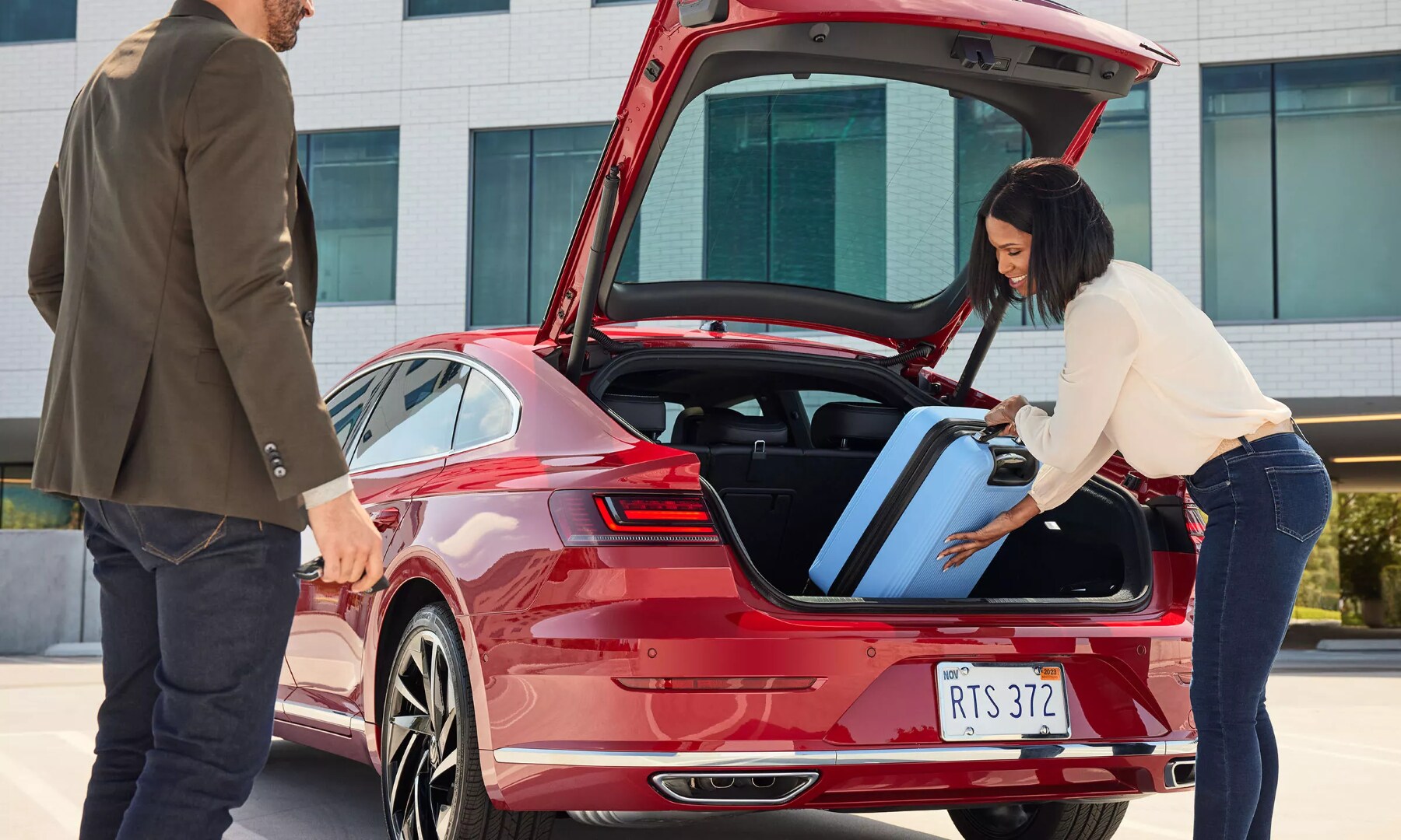 2023 VW Arteon 60/40 split rear seat