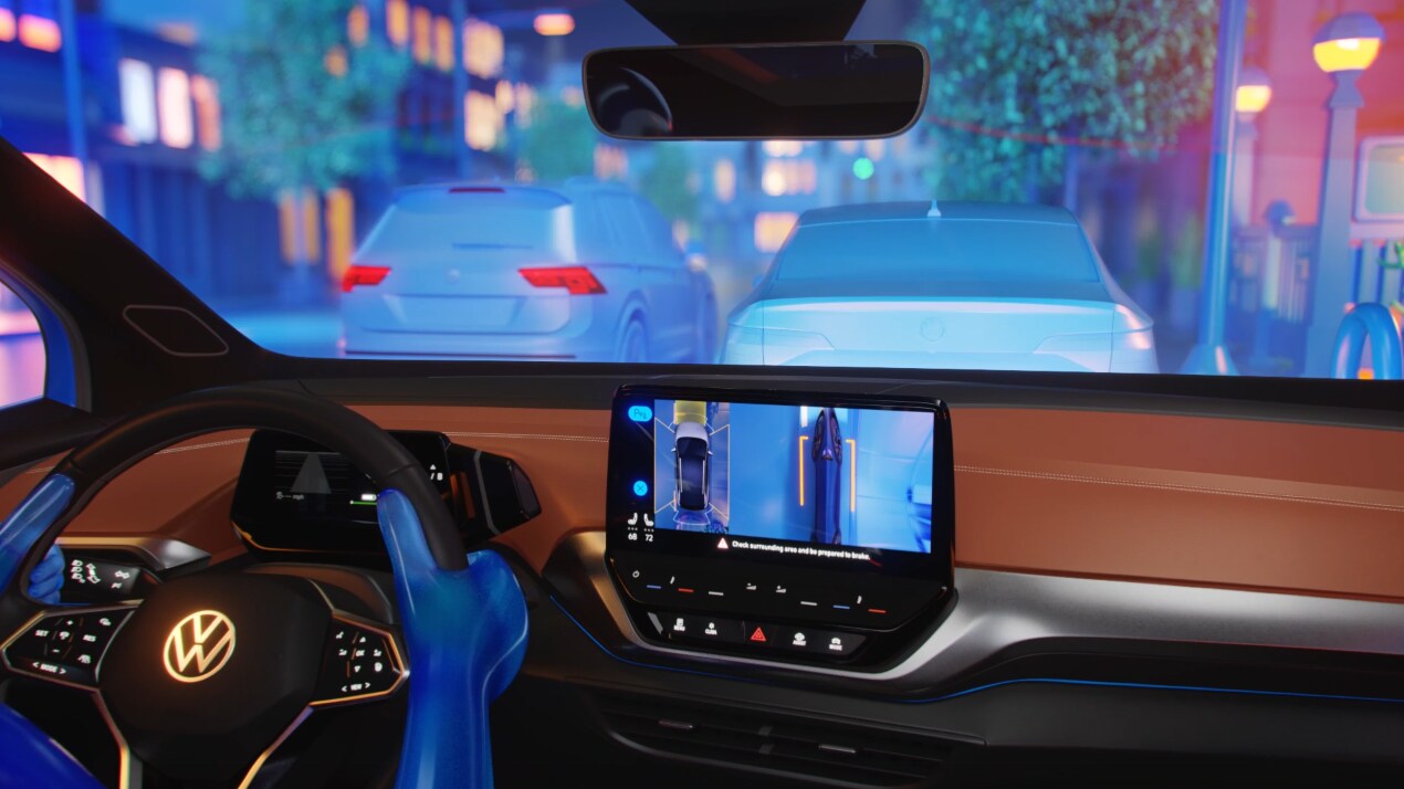 2023 VW Atlas Cross Sport area view