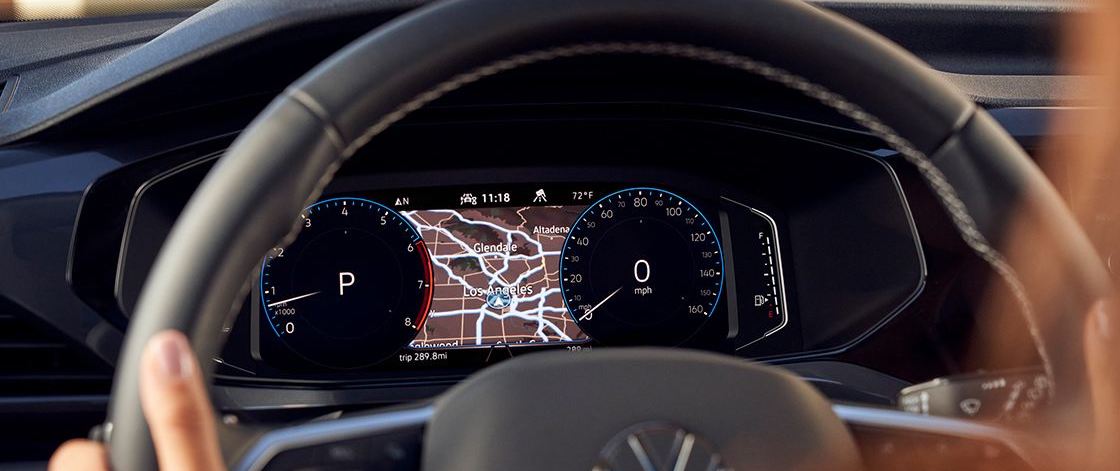 2022 Volkswagen Taos digital cockpit