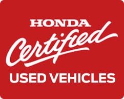 Honda Certified Used Vehicles