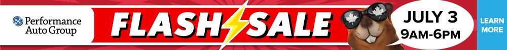Canada Day Flash Sale at Performance Auto Group