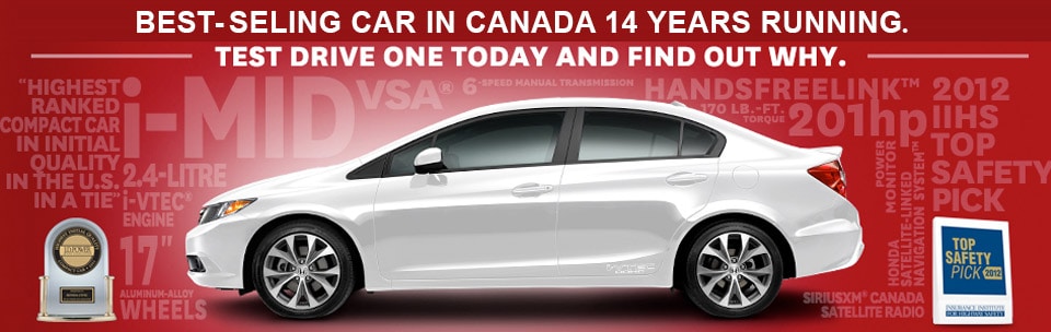 2013 Civic Sedan - 2013 Civic Coupe - Best Selling Car