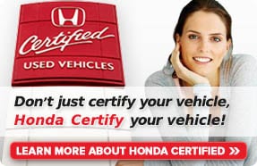 Used Honda Certified
