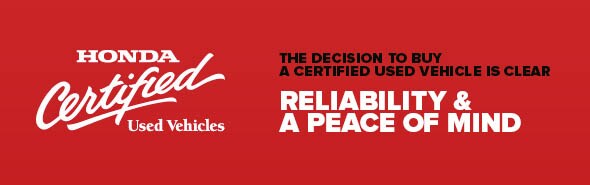 Honda Used Vehicle VS Honda Certified Used Vehicle