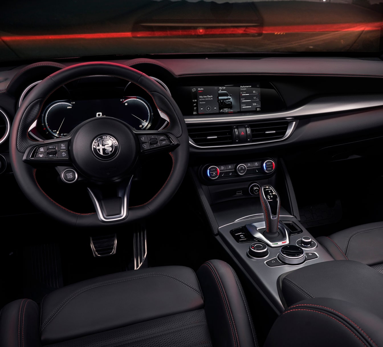 Alfa Romeo Stelvio Interior Colors