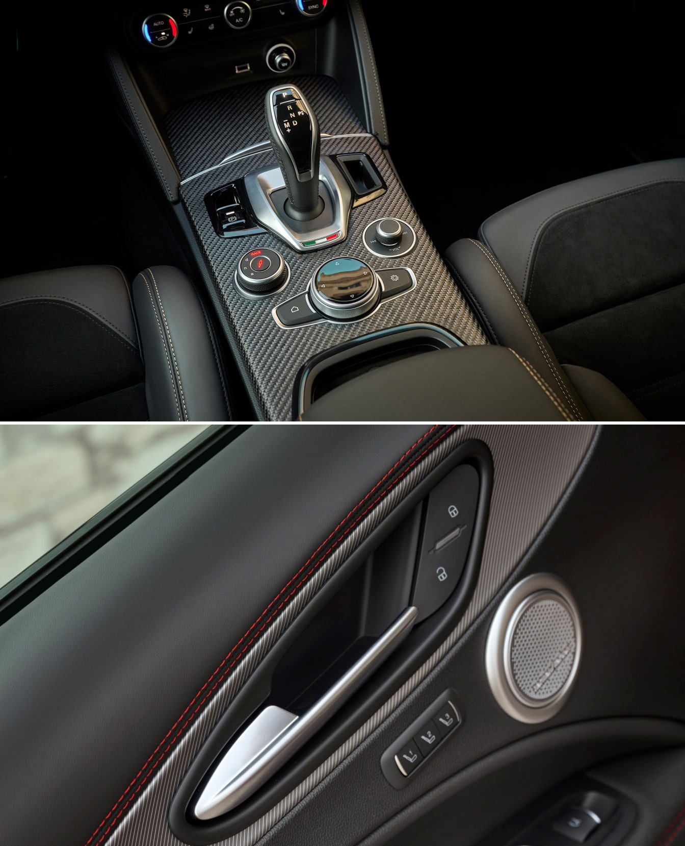 Alfa Romeo Stelvio Interior Safety Features