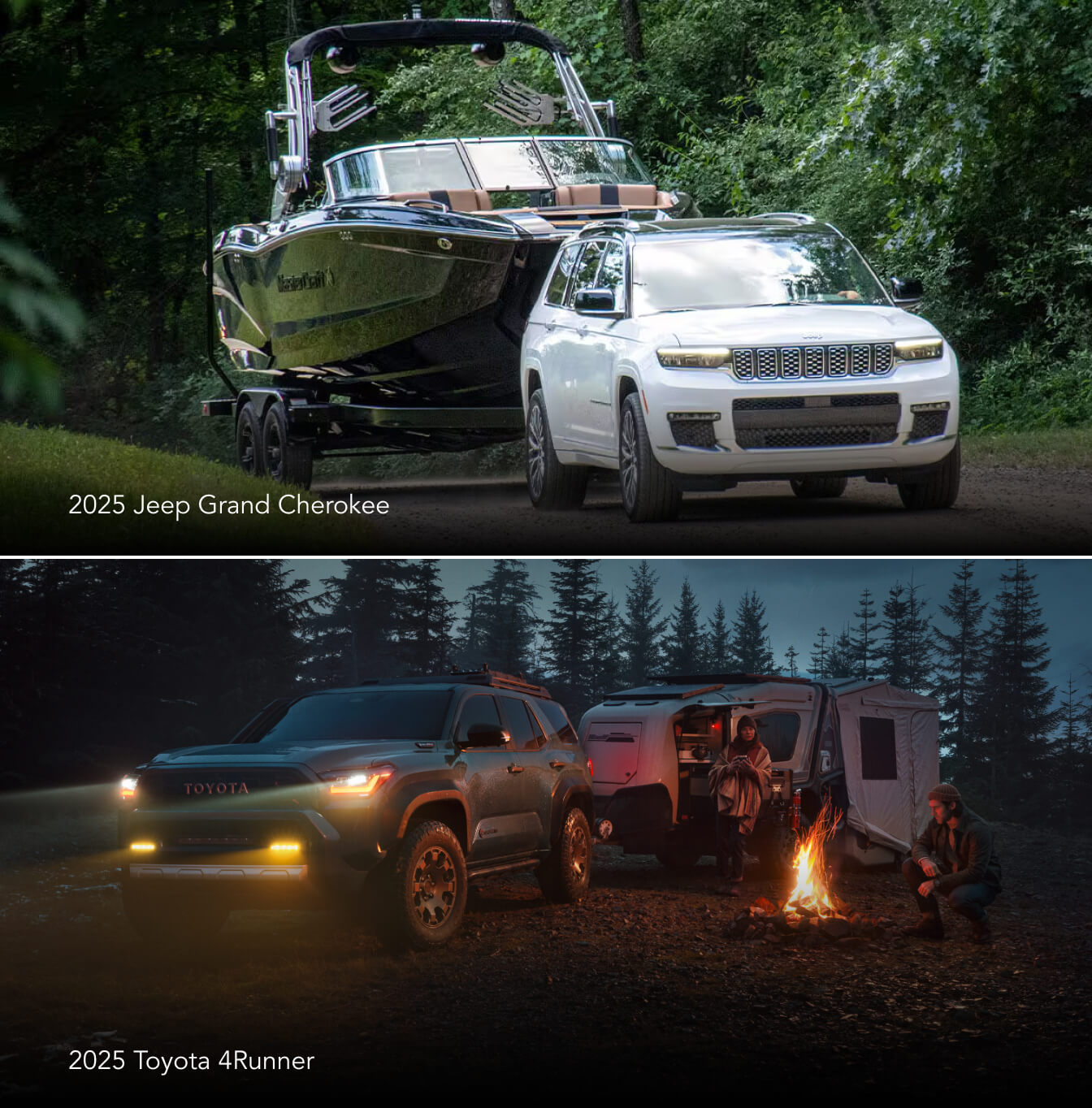 2025 Jeep Grand Cherokee vs. 2025 Toyota 4Runner Towing & Off-Road