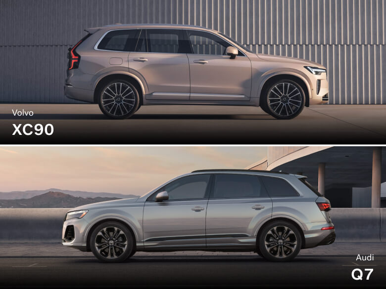 2025 Volvo XC90 vs. 2025 Audi Q7 Comparison
