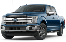 2018 Ford F-150 Supercrew Lariat 4X4 Diesel shown