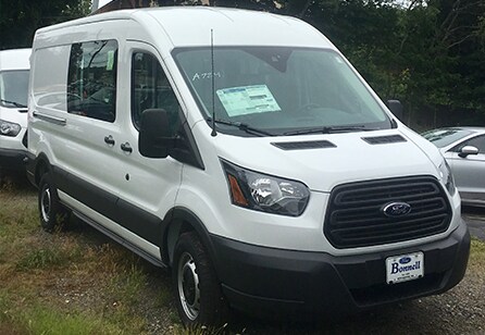 2017 Ford Transit 250 w/ Low Roof shown