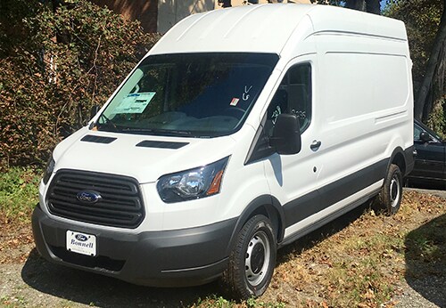 2017 Ford Transit 350 Diesel High Roof shown