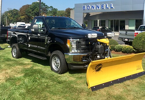 2017 Ford F-250 XL with 8' Fisher Plow shown