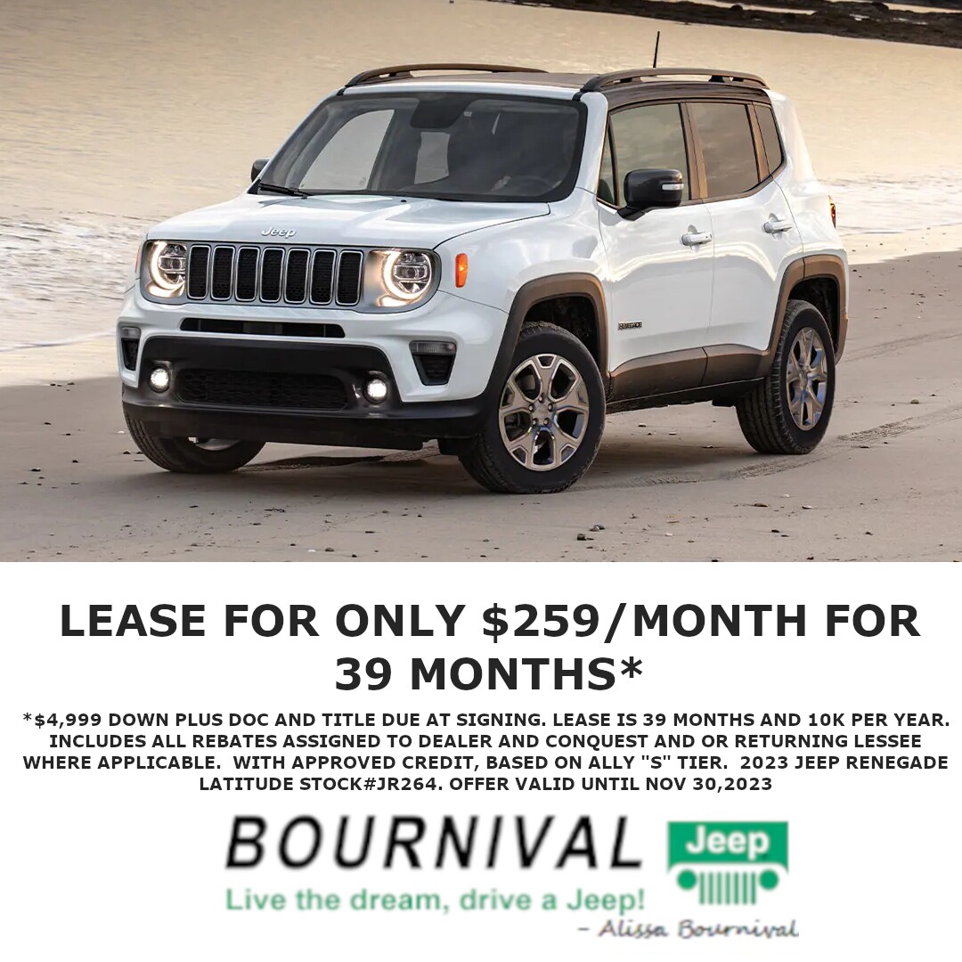 November 2023 Lease Specials Bournival Jeep