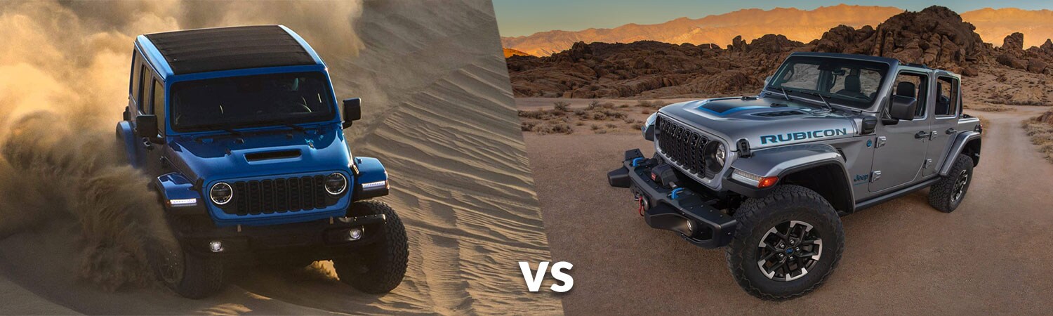 2024 Jeep Wrangler vs 2024 Jeep Wrangler 4XE