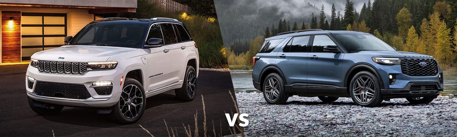 2024 Jeep Grand Cherokee vs 2024 Ford Explorer