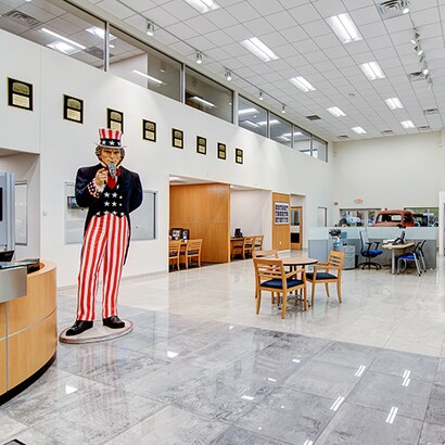 Ford service center at Bowditch Ford