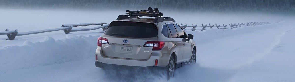 The 2017 Subaru
Outback is perfect for winter driving around
Pittsburgh