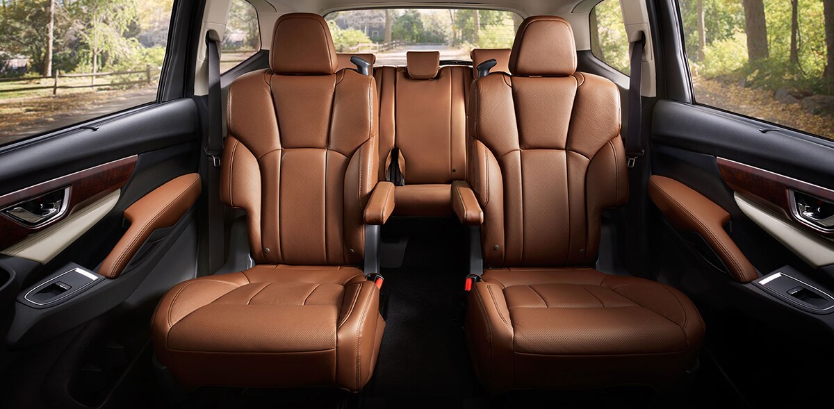 New Subaru Ascent Interior Seating